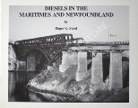 Book cover of Diesels in the Maritimes and Newfoundland by STEED, Roger G.